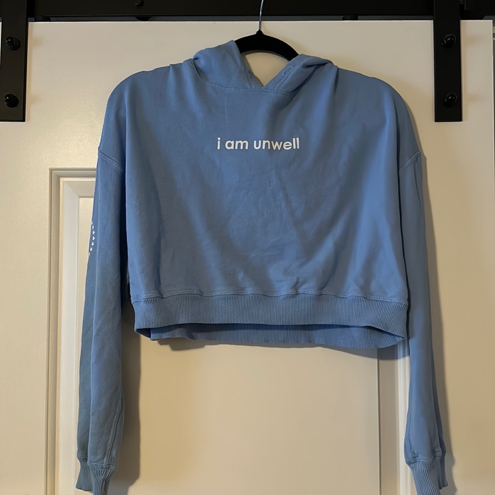 Call her daddy cropped hoodie